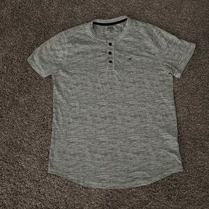 Hollister short sleeve henley